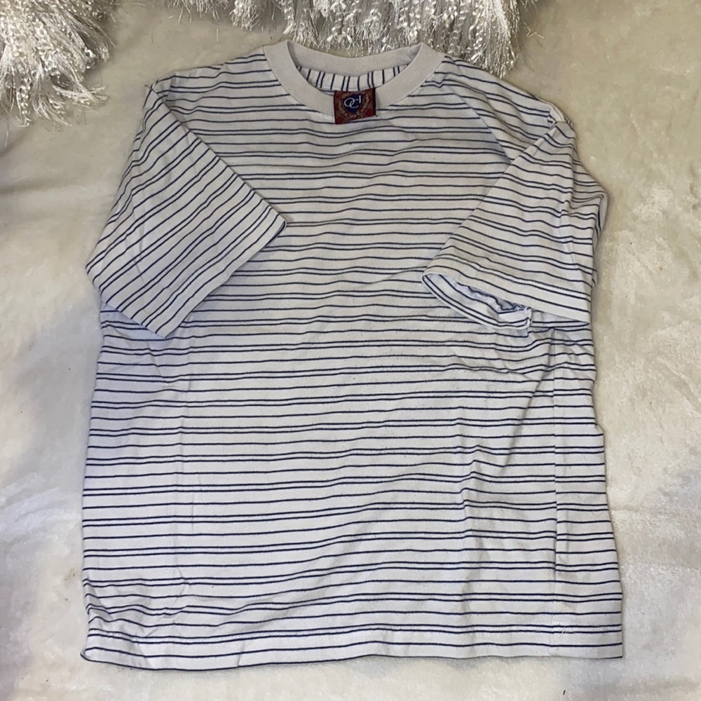 Old college striped shirt